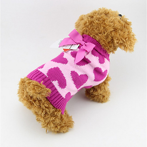 Dog Sweater Puppy Clothes Heart Fashion Winter Dog Clothes Puppy Clothes Dog Outfits Rose Costume for Girl and Boy Dog Cotton XS S M L
Dog Sweater Puppy Clothes Heart Fashion Winter Dog Clothes Puppy Clothes Dog Outfits Rose Costume for Girl and Boy Dog Cotton XS S M L