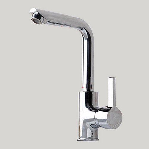 Bathroom Sink Faucet - Rotatable Chrome Deck Mounted Single Handle One HoleBath Taps
Bathroom Sink Faucet - Rotatable Chrome Deck Mounted Single Handle One HoleBath Taps