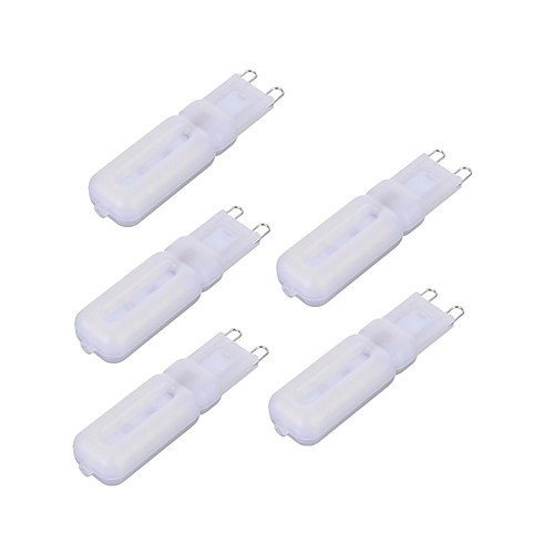 5pcs 5 W LED Bi-pin Lights 450-550 lm G9 T 22 LED Beads SMD 2835 Dimmable Decorative Warm White Cold White Natural White 220-240 V 110-130 V / 5 pcs / RoHS
5pcs 5 W LED Bi-pin Lights 450-550 lm G9 T 22 LED Beads SMD 2835 Dimmable Decorative Warm White Cold White Natural White 220-240 V 110-130 V / 5 pcs / RoHS