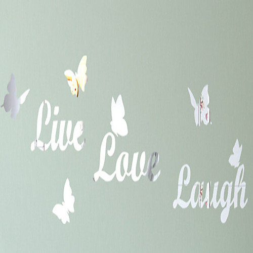 3D Wall Stickers Mirror Wall Stickers Decorative Wall Stickers, Vinyl Home Decoration Wall Decal Wall Decoration / Removable / Re-Positionable
3D Wall Stickers Mirror Wall Stickers Decorative Wall Stickers, Vinyl Home Decoration Wall Decal Wall Decoration / Removable / Re-Positionable
