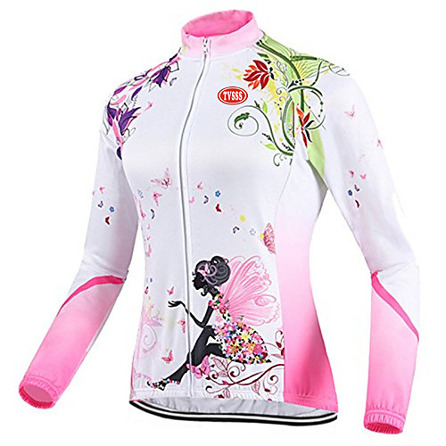 TVSSS Women's Long Sleeve Cycling Jersey Winter Coolmax Lycra Patchwork British Floral Botanical Bike Top Mountain Bike MTB Breathable Back Pocket Sports Clothing Apparel / High Elasticity
TVSSS Women's Long Sleeve Cycling Jersey Winter Coolmax Lycra Patchwork British Floral Botanical Bike Top Mountain Bike MTB Breathable Back Pocket Sports Clothing Apparel / High Elasticity