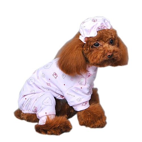 Cat Dog Jumpsuit Pajamas Winter Dog Clothes Yellow Blue Pink Costume Cotton Cartoon Casual / Daily XS S M L XL
Cat Dog Jumpsuit Pajamas Winter Dog Clothes Yellow Blue Pink Costume Cotton Cartoon Casual / Daily XS S M L XL