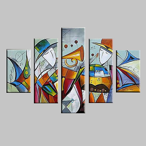 Oil Painting Hand Painted - Abstract Landscape Modern With Stretched Frame / Five Panels / Stretched Canvas
Oil Painting Hand Painted - Abstract Landscape Modern With Stretched Frame / Five Panels / Stretched Canvas