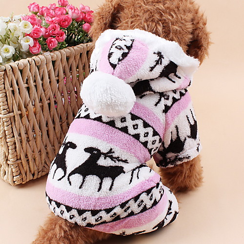 Cat Dog Hoodie Jumpsuit Pajamas Reindeer Keep Warm Christmas Winter Dog Clothes Puppy Clothes Dog Outfits Blue Pink Brown Costume for Girl and Boy Dog Polar Fleece S M L XL XXL
Cat Dog Hoodie Jumpsuit Pajamas Reindeer Keep Warm Christmas Winter Dog Clothes Puppy Clothes Dog Outfits Blue Pink Brown Costume for Girl and Boy Dog Polar Fleece S M L XL XXL