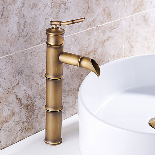 Bathroom Sink Faucet - Pre Rinse / Rain Shower / Widespread Antique Copper Centerset Single Handle One HoleBath Taps
Bathroom Sink Faucet - Pre Rinse / Rain Shower / Widespread Antique Copper Centerset Single Handle One HoleBath Taps