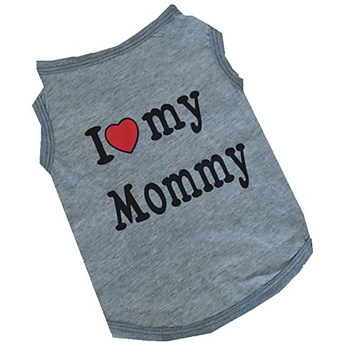 Cat Dog Shirt / T-Shirt Letter & Number Casual / Daily Dog Clothes Puppy Clothes Dog Outfits White / Black Gray Costume for Girl and Boy Dog Cotton XS S M L
Cat Dog Shirt / T-Shirt Letter & Number Casual / Daily Dog Clothes Puppy Clothes Dog Outfits White / Black Gray Costume for Girl and Boy Dog Cotton XS S M L