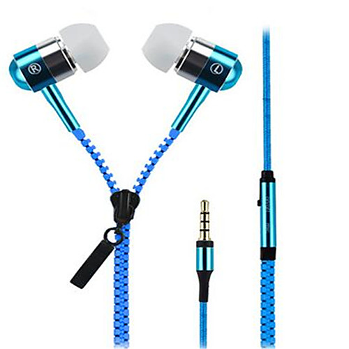 Zipper In Ear Wired Headphones Dynamic Aluminum Alloy Mobile Phone Earphone with Microphone Headset
Zipper In Ear Wired Headphones Dynamic Aluminum Alloy Mobile Phone Earphone with Microphone Headset