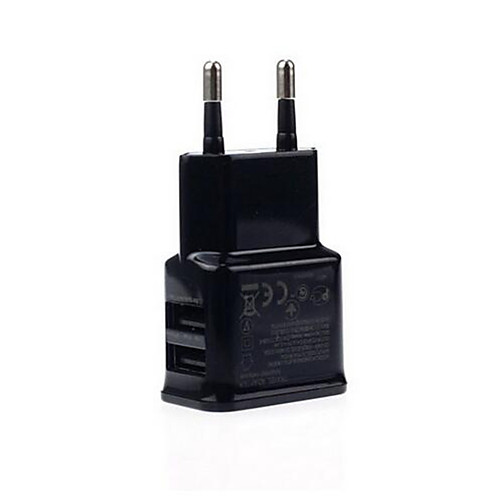 Home Charger / Portable Wall Charger Dual USB Charger EU Plug Fast Charge / Multi Ports 2 USB Ports 2 A for iPhone iPad Samsung Galaxy Tab Tablet
Home Charger / Portable Wall Charger Dual USB Charger EU Plug Fast Charge / Multi Ports 2 USB Ports 2 A for iPhone iPad Samsung Galaxy Tab Tablet