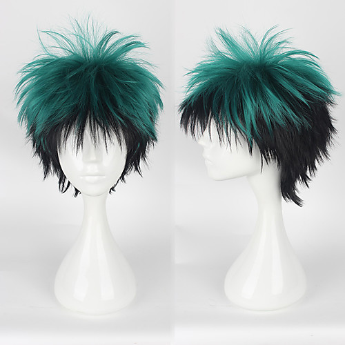 My Hero Academia / Boku No Hero Midoriya Izuku Deku Cosplay Wigs Men's Women's 14 inch Heat Resistant Fiber Anime Wig
My Hero Academia / Boku No Hero Midoriya Izuku Deku Cosplay Wigs Men's Women's 14 inch Heat Resistant Fiber Anime Wig