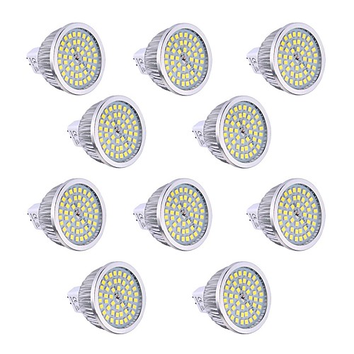 LED Spotlight 550-650 lm GU5.3(MR16) 48 LED Beads SMD 2835 Dimmable Decorative Warm White Cold White 12 V / 10 pcs / RoHS
LED Spotlight 550-650 lm GU5.3(MR16) 48 LED Beads SMD 2835 Dimmable Decorative Warm White Cold White 12 V / 10 pcs / RoHS