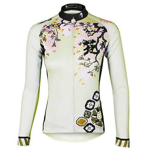 ILPALADINO Women's Long Sleeve Cycling Jersey Winter Summer Polyester Purple Red Yellow Floral Botanical Plus Size Bike Jersey Top Mountain Bike MTB Road Bike Cycling Ultraviolet Resistant Quick Dry
ILPALADINO Women's Long Sleeve Cycling Jersey Winter Summer Polyester Purple Red Yellow Floral Botanical Plus Size Bike Jersey Top Mountain Bike MTB Road Bike Cycling Ultraviolet Resistant Quick Dry