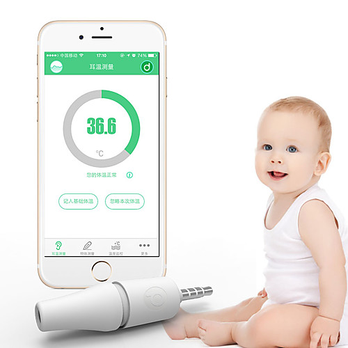 Didicer Ear Smart Thermometer for Kids Baby Adult Body Temperature Measurement
Didicer Ear Smart Thermometer for Kids Baby Adult Body Temperature Measurement