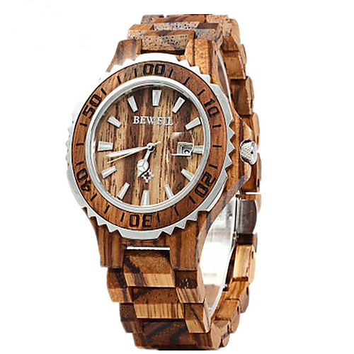 Couple's Wrist Watch Analog Quartz Luxury Calendar / date / day / Two Years / Wood
Couple's Wrist Watch Analog Quartz Luxury Calendar / date / day / Two Years / Wood