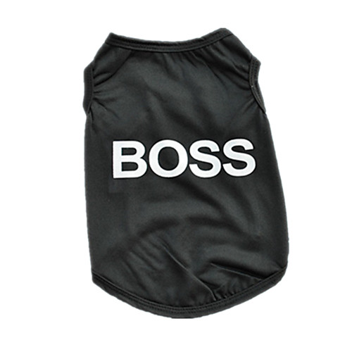 Dog Shirt / T-Shirt Letter & Number Casual / Daily Dog Clothes Puppy Clothes Dog Outfits Black Costume for Girl and Boy Dog Terylene XS S M L
Dog Shirt / T-Shirt Letter & Number Casual / Daily Dog Clothes Puppy Clothes Dog Outfits Black Costume for Girl and Boy Dog Terylene XS S M L