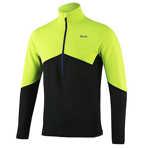 Arsuxeo Men's Long Sleeve Running Shirt Patchwork Zip Top Athleisure Winter Spandex Thermal Warm Soft Reflective Strips Fitness Gym Workout Exercise Sportswear Plus Size Light Yellow Red / black Navy
Arsuxeo Men's Long Sleeve Running Shirt Patchwork Zip Top Athleisure Winter Spandex Thermal Warm Soft Reflective Strips Fitness Gym Workout Exercise Sportswear Plus Size Light Yellow Red / black Navy