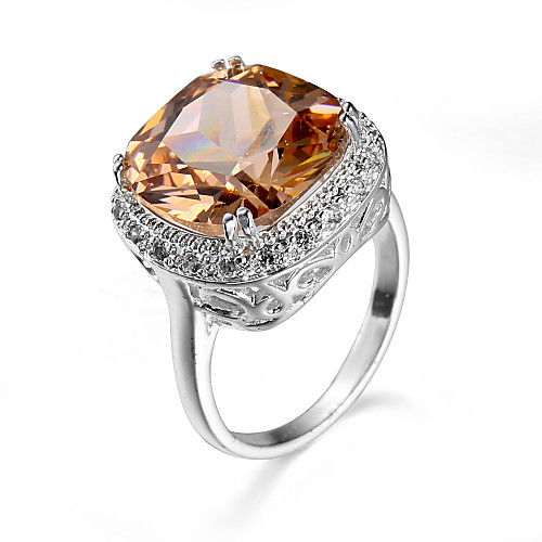 Women's Ring AAA Cubic Zirconia Blue Champagne Zircon Cubic Zirconia Alloy European Simple Style Fashion Casual Jewelry Simulated Cocktail Ring
Women's Ring AAA Cubic Zirconia Blue Champagne Zircon Cubic Zirconia Alloy European Simple Style Fashion Casual Jewelry Simulated Cocktail Ring