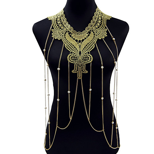 Body Chain Ladies Bohemian Fashion Body Jewelry For Christmas Gifts Party Lace Alloy Flower Gold
Body Chain Ladies Bohemian Fashion Body Jewelry For Christmas Gifts Party Lace Alloy Flower Gold