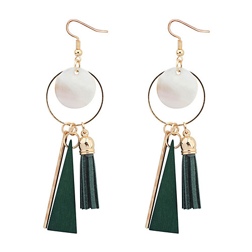 Women's Drop Earrings Hoop Earrings Tassel Fringe Ladies European Fashion Wooden Wood Earrings Jewelry Black / Red / Green For Party Daily
Women's Drop Earrings Hoop Earrings Tassel Fringe Ladies European Fashion Wooden Wood Earrings Jewelry Black / Red / Green For Party Daily