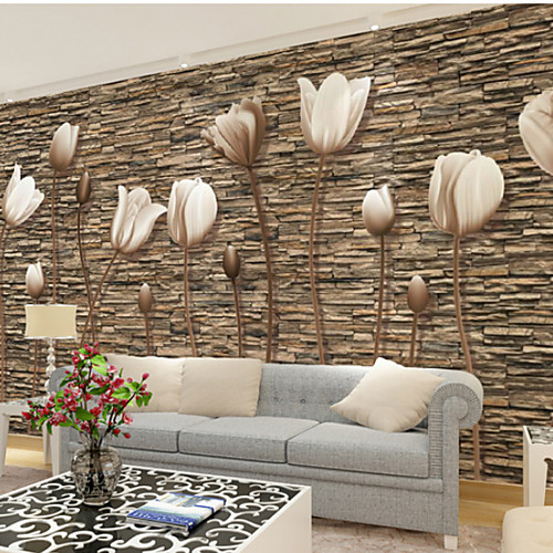 Mural Wallpaper Wall Sticker Covering Print Adhesive Required 3D Effect Brick Flower Blossom Vinyl PVC Home Décor XXXL 448cm280cm XXL 416cm254cm XL312cm219cm
Mural Wallpaper Wall Sticker Covering Print Adhesive Required 3D Effect Brick Flower Blossom Vinyl PVC Home Décor XXXL 448cm280cm XXL 416cm254cm XL312cm219cm