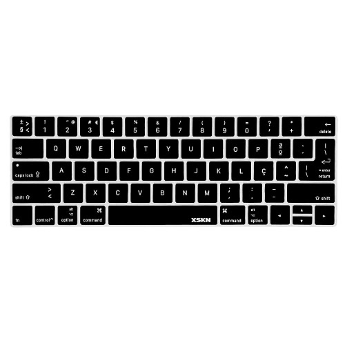 XSKN Portuguese Silicone Keyboard Skin and Touchbar Protector for 2016 Newest MacBook Pro 13.3/15.4 with Touch Bar Retina Display (US/EU Layout)
XSKN Portuguese Silicone Keyboard Skin and Touchbar Protector for 2016 Newest MacBook Pro 13.3/15.4 with Touch Bar Retina Display (US/EU Layout)
