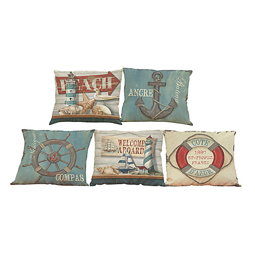5 pcs Linen Natural / Organic Pillow Cover Pillow Case, Solid Colored Floral Plaid Casual Retro Traditional / Classic
5 pcs Linen Natural / Organic Pillow Cover Pillow Case, Solid Colored Floral Plaid Casual Retro Traditional / Classic