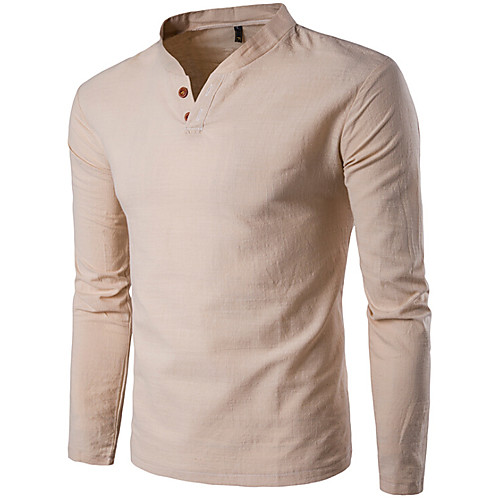 Men's T shirt Shirt Graphic Solid Colored Long Sleeve Daily Slim Tops Basic Stand Collar Army Green Khaki / Sports
Men's T shirt Shirt Graphic Solid Colored Long Sleeve Daily Slim Tops Basic Stand Collar Army Green Khaki / Sports