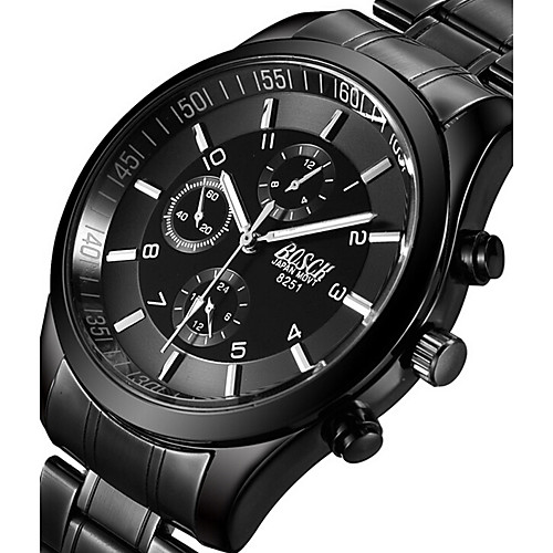 BOSCK Men's Military Watch Wrist Watch Analog Quartz Charm Luminous Noctilucent Cool / Two Years / Stainless Steel / Stainless Steel
BOSCK Men's Military Watch Wrist Watch Analog Quartz Charm Luminous Noctilucent Cool / Two Years / Stainless Steel / Stainless Steel