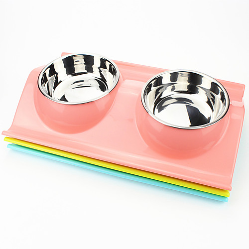 1 Piece Cat Dog Bowls & Water Bottles Stainless Steel Plastic Waterproof Solid Colored Blue Pink Green Bowls & Feeding
1 Piece Cat Dog Bowls & Water Bottles Stainless Steel Plastic Waterproof Solid Colored Blue Pink Green Bowls & Feeding
