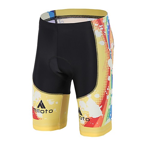 Miloto Men's Women's Cycling Padded Shorts Bike Padded Shorts / Chamois Pants Bottoms 3D Pad Sports Spandex Lycra Yellow / Black Clothing Apparel Bike Wear / High Elasticity
Miloto Men's Women's Cycling Padded Shorts Bike Padded Shorts / Chamois Pants Bottoms 3D Pad Sports Spandex Lycra Yellow / Black Clothing Apparel Bike Wear / High Elasticity