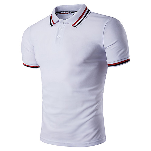 Men's Golf Shirt Geometric Short Sleeve Daily Tops Streetwear Shirt Collar White Black Light gray
Men's Golf Shirt Geometric Short Sleeve Daily Tops Streetwear Shirt Collar White Black Light gray