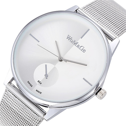 Women's Wrist Watch Quartz Silver Casual Watch Analog Fashion Minimalist - Brown Red Blue One Year Battery Life / SSUO 377
Women's Wrist Watch Quartz Silver Casual Watch Analog Fashion Minimalist - Brown Red Blue One Year Battery Life / SSUO 377