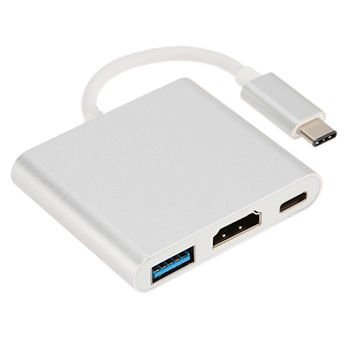 USB 3.1 USB C - HDMI-compatible 2.0 USB 3.1 USB C Micro USB 3.0 Adapter 0.2m(0.65Ft)
USB 3.1 USB C - HDMI-compatible 2.0 USB 3.1 USB C Micro USB 3.0 Adapter 0.2m(0.65Ft)