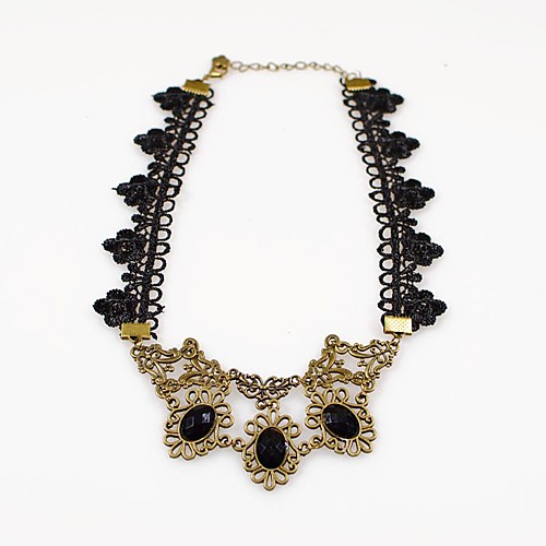Women's Choker Necklace Crown Classic Fashion Turkish Chunky Lace Rose goldBlack Crown Necklace Jewelry For Wedding Party Special Occasion Anniversary Birthday Thank You
Women's Choker Necklace Crown Classic Fashion Turkish Chunky Lace Rose goldBlack Crown Necklace Jewelry For Wedding Party Special Occasion Anniversary Birthday Thank You