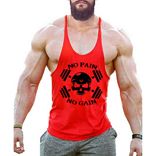 Men's Tank Top Skull Letter Print Sleeveless Daily Tops Active Red Yellow Royal Blue
Men's Tank Top Skull Letter Print Sleeveless Daily Tops Active Red Yellow Royal Blue