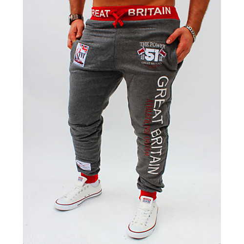 Men's Active Basic Sports Loose Active Sweatpants Pants Letter Full Length Print Black Light gray Dark Gray
Men's Active Basic Sports Loose Active Sweatpants Pants Letter Full Length Print Black Light gray Dark Gray
