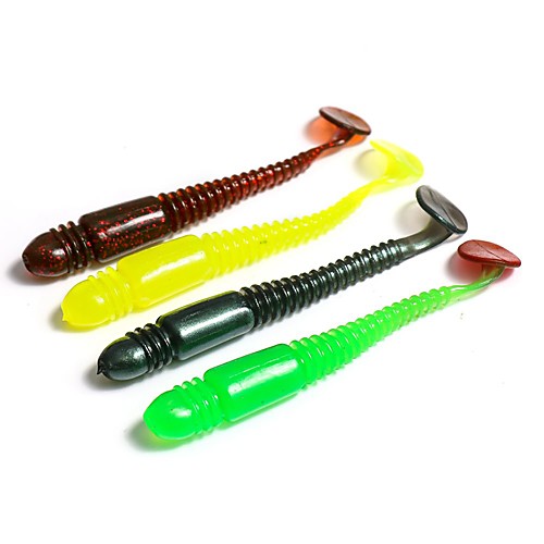 10 pcs Soft Bait Fishing Lures Soft Bait Sinking Bass Trout Pike Sea Fishing Spinning Jigging Fishing Silicon / Freshwater Fishing / Bass Fishing / Lure Fishing / General Fishing
10 pcs Soft Bait Fishing Lures Soft Bait Sinking Bass Trout Pike Sea Fishing Spinning Jigging Fishing Silicon / Freshwater Fishing / Bass Fishing / Lure Fishing / General Fishing