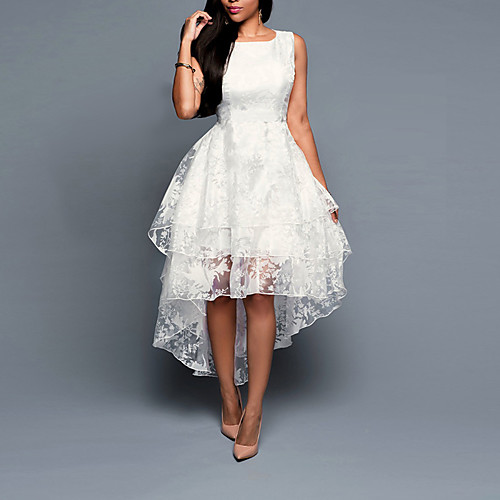 Women's A Line Dress Short Mini Dress Pink Gray White Black Sleeveless White Solid Colored Layered Floral Asymmetric Summer Round Neck Hot Going out Asymmetrical S M L XL XXL 3XL 4XL 5XL / Plus Size
Women's A Line Dress Short Mini Dress Pink Gray White Black Sleeveless White Solid Colored Layered Floral Asymmetric Summer Round Neck Hot Going out Asymmetrical S M L XL XXL 3XL 4XL 5XL / Plus Size