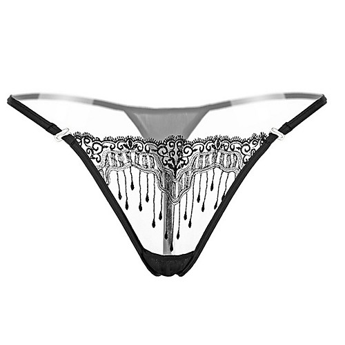 Women's Mesh Jacquard G-strings & Thongs Panties Low Waist Erotic Blue One-Size
Women's Mesh Jacquard G-strings & Thongs Panties Low Waist Erotic Blue One-Size
