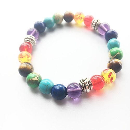 Turquoise Bead Bracelet Yoga Bracelet Beads Rainbow Natural Fashion energy Healing Stone Bracelet Jewelry Rainbow For Party Wedding Sports
Turquoise Bead Bracelet Yoga Bracelet Beads Rainbow Natural Fashion energy Healing Stone Bracelet Jewelry Rainbow For Party Wedding Sports