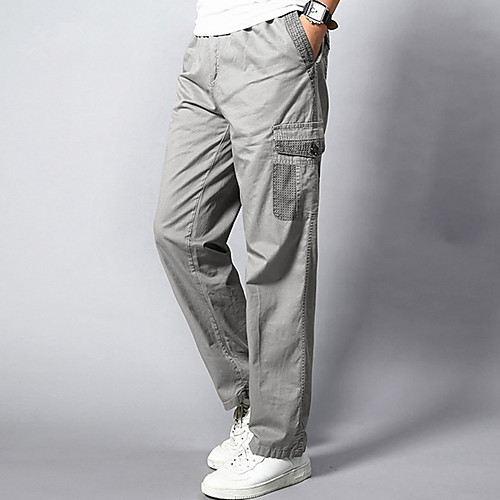Men's Active Plus Size Daily Weekend Loose Straight / wfh Sweatpants / Cargo Pants - Solid Colored Yellow Army Green Dark Gray L XL XXL
Men's Active Plus Size Daily Weekend Loose Straight / wfh Sweatpants / Cargo Pants - Solid Colored Yellow Army Green Dark Gray L XL XXL