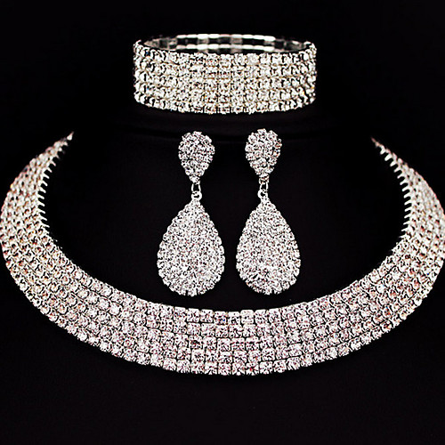Women's Jewelry Set Classic Basic Earrings Jewelry Silver For Christmas Gifts Wedding Party Special Occasion Anniversary Birthday / Casual / Engagement / Valentine / Beach
Women's Jewelry Set Classic Basic Earrings Jewelry Silver For Christmas Gifts Wedding Party Special Occasion Anniversary Birthday / Casual / Engagement / Valentine / Beach