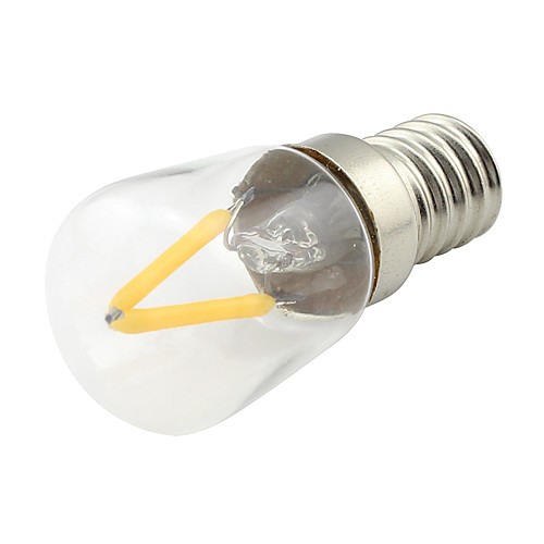 

1шт 2 W LED лампы накаливания 170 lm E14 2 Светодиодные бусины COB Тёплый белый 220 V / 1 шт.