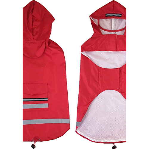 Cat Dog Hoodie Rain Coat Puppy Clothes Solid Colored Casual / Daily Waterproof Outdoor Dog Clothes Puppy Clothes Dog Outfits Red Blue Costume for Girl and Boy Dog Oxford cloth Terylene 3XL 4XL 5XL
Cat Dog Hoodie Rain Coat Puppy Clothes Solid Colored Casual / Daily Waterproof Outdoor Dog Clothes Puppy Clothes Dog Outfits Red Blue Costume for Girl and Boy Dog Oxford cloth Terylene 3XL 4XL 5XL