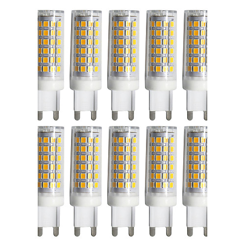 10pcs G9 LED Lamp Bulb 9W 2835 SMD LED Ceramic Spotlight Bulb Cool White Warm White Bulb AC 220-240V
10pcs G9 LED Lamp Bulb 9W 2835 SMD LED Ceramic Spotlight Bulb Cool White Warm White Bulb AC 220-240V