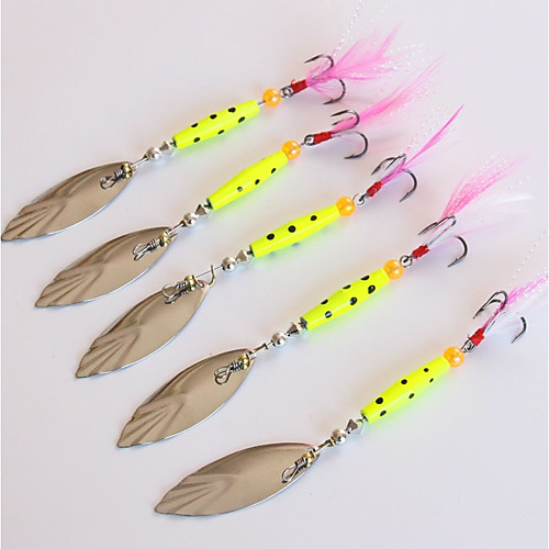 5 pcs Metal Bait Spinner Baits Spoons Buzzbait & Spinnerbait Spoons Lure Packs Metal Bait Spinnerbaits Sinking Fast Sinking Bass Trout Pike Sea Fishing Spinning Bass Fishing
5 pcs Metal Bait Spinner Baits Spoons Buzzbait & Spinnerbait Spoons Lure Packs Metal Bait Spinnerbaits Sinking Fast Sinking Bass Trout Pike Sea Fishing Spinning Bass Fishing