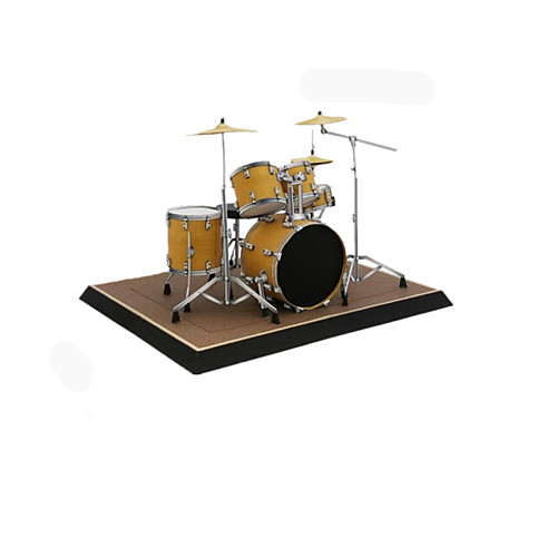 3D Puzzle Paper Model Model Building Kit Musical Instruments Drum Set DIY Furnishing Articles Simulation Hard Card Paper Classic Kid's Unisex Boys' Toy Gift
3D Puzzle Paper Model Model Building Kit Musical Instruments Drum Set DIY Furnishing Articles Simulation Hard Card Paper Classic Kid's Unisex Boys' Toy Gift