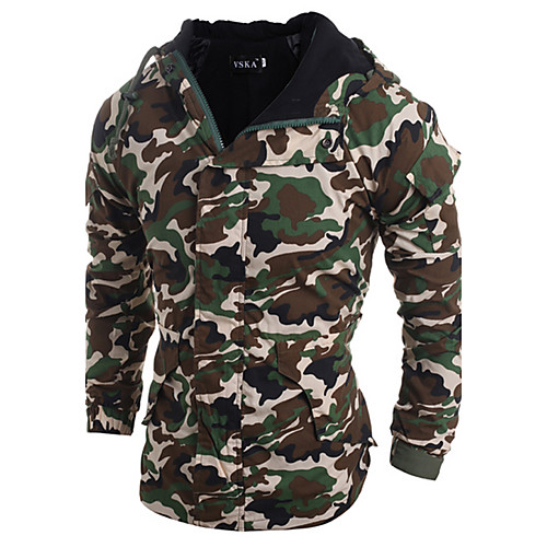 Men's Padded Daily Winter Regular Coat Jacket Long Sleeve Solid Colored Army Green Light gray / Cotton / Cotton
Men's Padded Daily Winter Regular Coat Jacket Long Sleeve Solid Colored Army Green Light gray / Cotton / Cotton