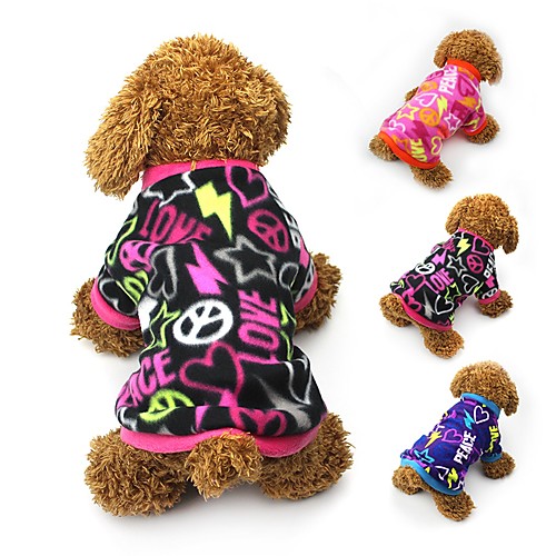 Cat Dog Coat Shirt / T-Shirt Sweater Heart Casual / Daily Keep Warm Party Outdoor Winter Dog Clothes Puppy Clothes Dog Outfits Black Fuchsia Blue Costume for Girl and Boy Dog Polar Fleece XS S M L
Cat Dog Coat Shirt / T-Shirt Sweater Heart Casual / Daily Keep Warm Party Outdoor Winter Dog Clothes Puppy Clothes Dog Outfits Black Fuchsia Blue Costume for Girl and Boy Dog Polar Fleece XS S M L