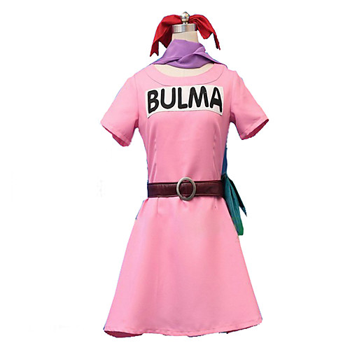 Inspired by Dragon Ball Cosplay Anime Cosplay Costumes Japanese Dresses Solid Color Short Sleeve Dress For Women's
Inspired by Dragon Ball Cosplay Anime Cosplay Costumes Japanese Dresses Solid Color Short Sleeve Dress For Women's