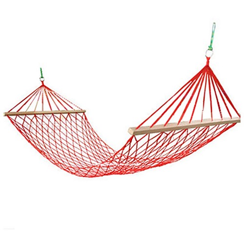Camping Hammock with Hardwood Spreader Outdoor Ultra Light (UL) Anti-Rollover Nylon for 1 person Camping Camping / Hiking / Caving Outdoor Yellow Red Army Green 20080 cm with Hardwood Spreader Bars
Camping Hammock with Hardwood Spreader Outdoor Ultra Light (UL) Anti-Rollover Nylon for 1 person Camping Camping / Hiking / Caving Outdoor Yellow Red Army Green 20080 cm with Hardwood Spreader Bars